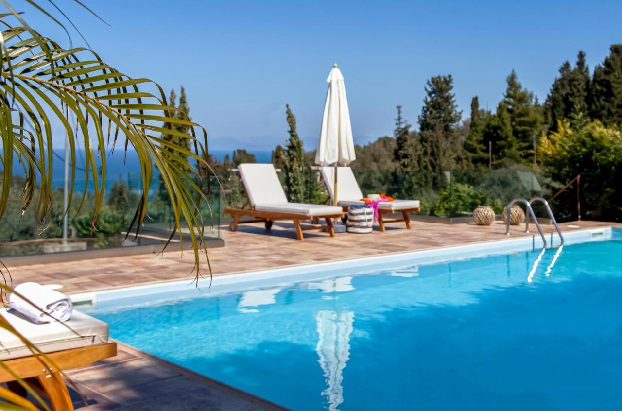 Villa Casa Azul With Private Pool Áyios Nikítas エクステリア 写真