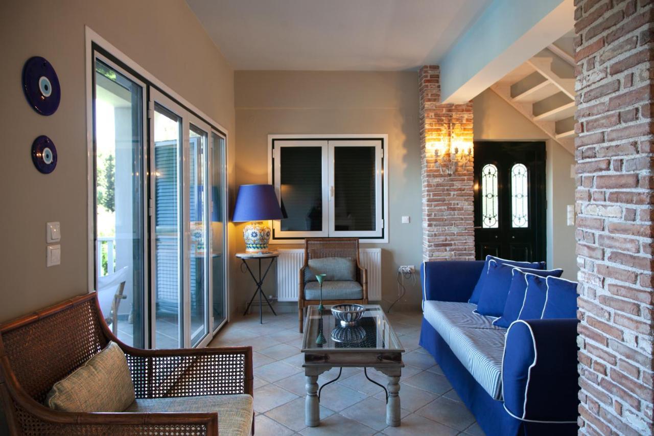 Villa Casa Azul With Private Pool Áyios Nikítas エクステリア 写真